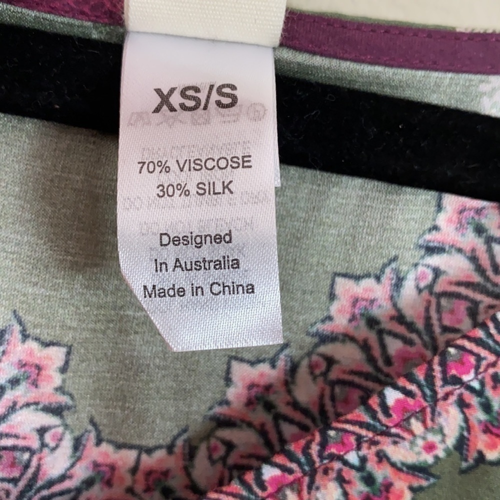 Milea by Seafolly Oasis Kaftan extra small NWT - Picture 2 of 7